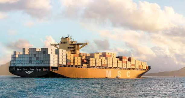 过去一年里,MSC买下了1.5个太平船务……